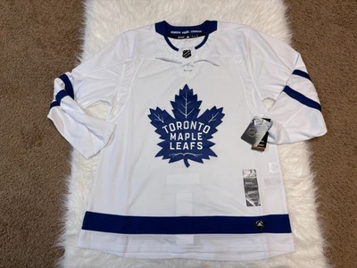 Toronto Maple Leafs Away Authentic Adidas PrimeGreen Men's Size 52 Jersey CA7117 - Image 1 of 4