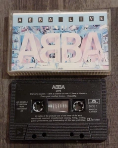 ABBA K7  " ABBA Live " POLYTEL Canada 1986' - Bild 1 von 1