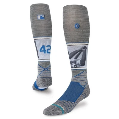 Stance x MLB Jackie Robinson Socks 'Jackie 2022' | Size L | OTC | NWT | 2022 - Image 1 of 3