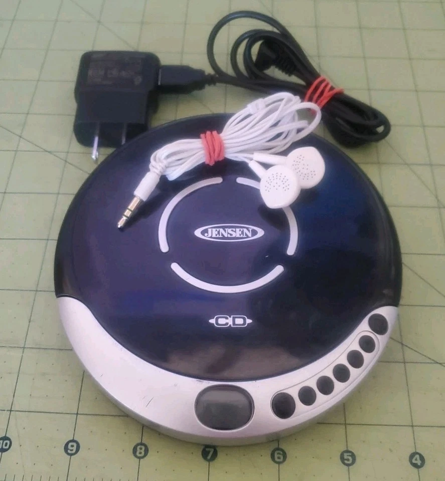 Reproductor de CD Jensen CD-60C pared anti saltos, alimentación USB o baterías  Foto 1 de 4