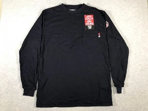 Walls FR T-Shirt Sz M Flame Resistant Long Sleeve Navy Workwear NWT - Picture 1 of 12