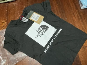 THE NORTH FACE BOYS T SHIRT XS 32CM CHEST BNWT FULLY AUTHENTIC NEW - Picture 1 of 6