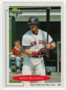 Greg Blosser - New Britain Red Sox (Baseball Card) 1991 Classic Best # 226 Mint - Picture 1 of 1