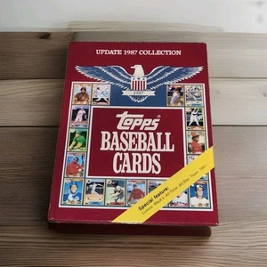 1987 Topps Baseball Card Update Collection Hard Cover Book - Bild 1 von 6