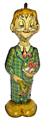 Marx Edgar Bergen's Mortimer Snerd 1939 hojalata lith cuerda Foto 1 de 4