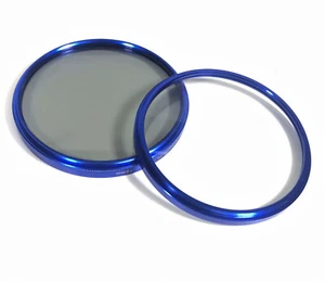 Polaroid Optics 72mm Multi-Coated Dual Filter Kit BLUE (MC UV, CPL) - Picture 1 of 5