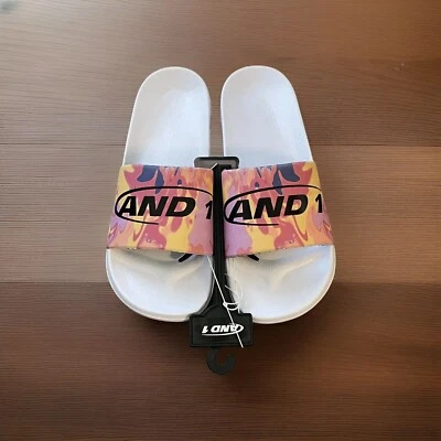 Sandalias cómodas AND1 Slides para hombre talla 10 Essentials Festival sin cordones negras Foto 1 de 4