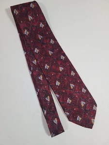 Corbata para hombre Robert Talbott Rossi Clothiers mejor seda roja floral 63" x 3,5" - Imagen 1 de 9