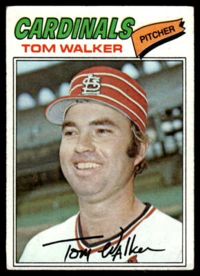 Tom Walker 1977 Topps #652 St. Louis Cardinals - Image 1 of 2