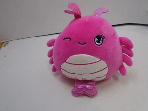 Squishmallow Shrimp Winking 6 Inch Soft Stuffed Toy Top Tinical Fabric Separated - Picture 1 of 3