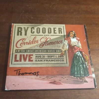 Cooder Ry-Live In San Francisco CD Digipak - Image 1 of 4