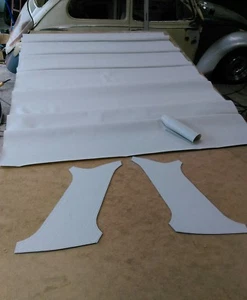 classic Mini Headlining Kit Perf white - Picture 1 of 2