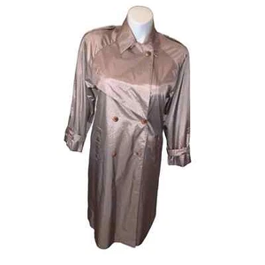 J. Gallery Petite Trench Coat Jacket, Size 5/6 - Picture 1 of 12