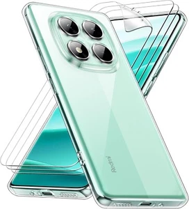 Coque + 2X Vitre de Protection pour Xiaomi Redmi Note 14 Pro Film Blindé Full Screen Case - Photo 1 sur 7