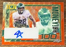 ‼️2023 Leaf Metal Draft True #1/1 Tyjae Spears Auto RC RED/Gold Tulane Titans