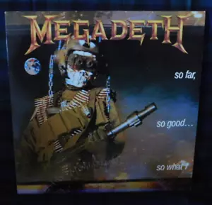 Megadeth So Far, So Good, So What! 12" vinyl album 1988 - Imagen 1 de 4