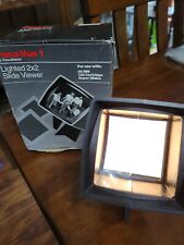 Vtg Pana-Vue 1 Lighted 2x2 Slide Projection Viewer By View-Master - Works