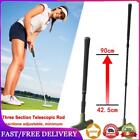 Golf Putter 2 Way Right Left Handed Telescopic Golf Training Putter (Black) AU