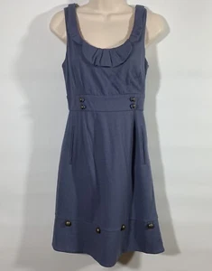 Neu mit Etikett Anthropologie Moulinette Soeurs Damen 2 Kleid, Periwinkle Wollmischung - Bild 1 von 12