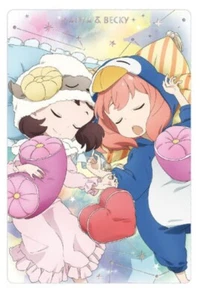 SPY x FAMILY Trading Card W#3 No.002 Anya & Becky SP BANDAI Japan - Picture 1 of 1