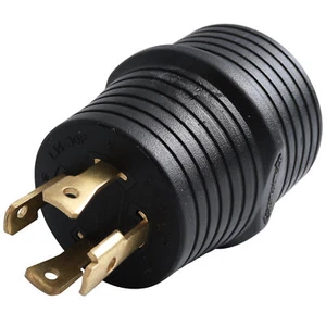 Generator Plug Adapter 30AMP 4 Prong Adapter L14-30P Male To TT-30R Female - Picture 1 of 10