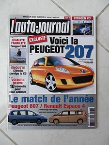 L'Auto-Giornale 2002 N°589 Citroen C3 Peugeot 206 Clio Volvo S60 VW Phaeton W12 - Picture 1 of 1