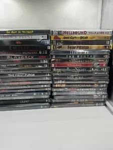 36 DVD Lot - Horror/Thriller/Gore/Scary Movies - Brand New, No Duplicates - Picture 1 of 5