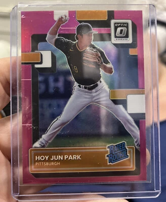 2022 Donruss Optic Pink #93 Hoy Jun Park Rated Rookie - Image 1 of 2
