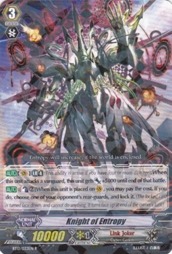 4 x Knight of Entropy - BT13/033EN - R Near Mint / Mint, English - Image 1 of 1