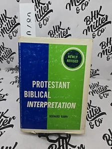 Evangelische Bibelauslegung von Bernard Ramm 1973 Hardcover christlich - Bild 1 von 5