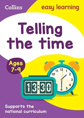 Telling the Time Ages 7-9: Ideal for home learning (Collins Easy Learning KS2) - Image 1 of 4