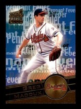 2000 Pacific Aurora Pennant Fever Copper Greg Maddux #3 Atlanta Braves