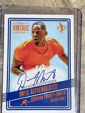 2021 ONYX Vintage Basketball /50 DORIAN FINNEY-SMITH Auto Florida Gator Blue Ink