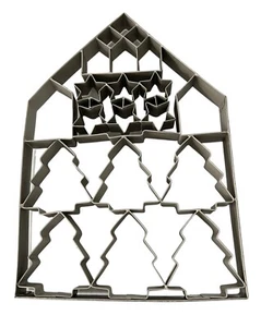 HERD UND HAND Magnolie 2019 Riesen Multi-Ausstecher Blatt Baumhaus Sterne - Bild 1 von 3