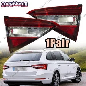 For Skoda Superb 2016-2018 Pair Inner Rear LED Tail Light Tail Lamp - Picture 1 of 4