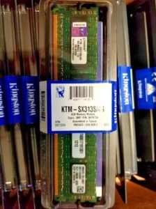 4 GB DDR3 PC3-10600R RDIMM Kingston KTM-SX313S/4G Server Memory RAM - Picture 1 of 2