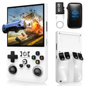 R36 Max Retro Handheld Game Console Video Game Console with 64G Built-in 1800... - Picture 1 of 9