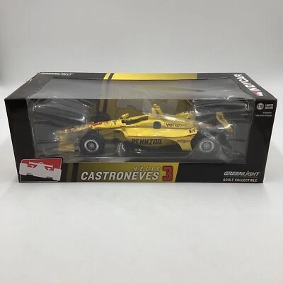 Indycar Helio Castroneves Pennzoil Penske Chevy 2019 1 18 Greenlight diecast Foto 1 de 4