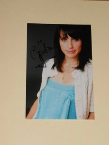 Actress CONSTANCE ZIMMER Signed 4x6 PRETTY Photo AUTOGRAPH - Picture 1 of 1