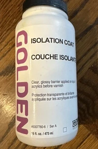 Golden Isolation Coat - 473mL 16oz, New - Picture 1 of 4