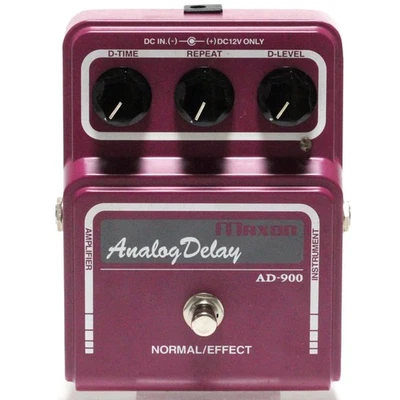 Maxon AD-900 Analog Delay MN3005 2Chip Ver. Made in Japan Guitar Effect Pedal - Image 1 of 4