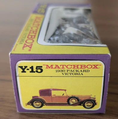 Matchbox 1930 Packard Victoria, A Lesney Product Y15, Models Of Yesteryear - Image 1 of 4