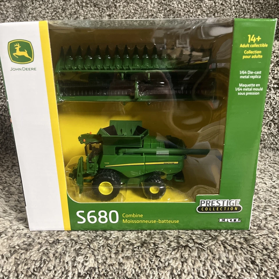 2025 ERTL 1/64 John Deere S680 Combine Prestige Collection Die Cast NEW!! - Image 1 of 3