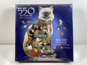 Puzzle a forma di pezzi e pezzi Maschief Makers 550 pezzi NUOVO E SIGILLATO - Foto 1 di 6