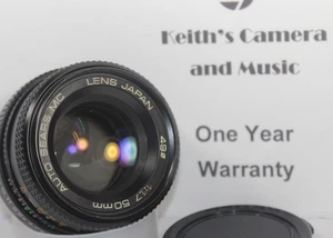 1yrWarranty Auto Sears 50mm 1.7 Manual Focus Lens Pentax K Mount K-1000 K1000 ME - Picture 1 of 15