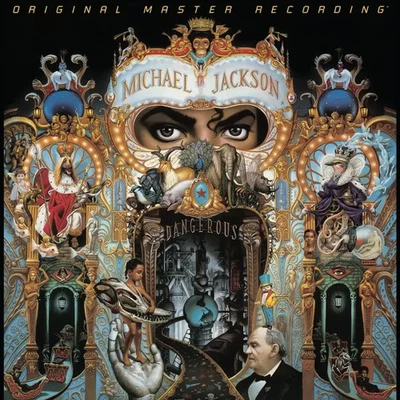 MOBILE FIDELITY SOUND LAB (MFSL) MICHAEL JACKSON Dangerous 2LP 180g Vinyl Limited Audiophile Edition MFSL