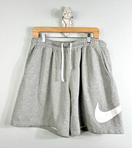 Nike Sportswear Herren Club Shorts XL grau BIG Swoosh Running Tennis - Bild 1 von 6
