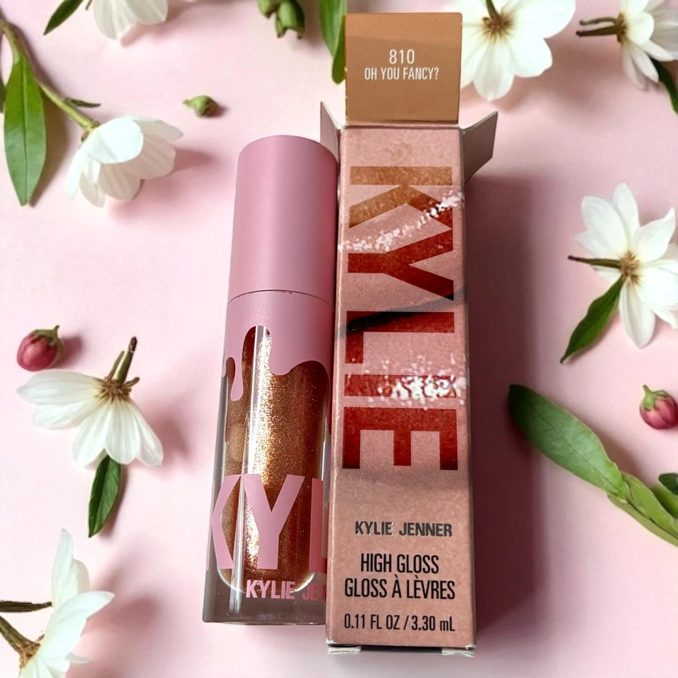 NEW Kylie Cosmetics High Gloss Sheer Silver Copper Shimmer Oh You Fancy? - Image 1 of 2