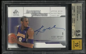 2003 UD SP Authentic Signatures Auto Kobe Bryant SP BGS 9.5 Auto 10 - Picture 1 of 2