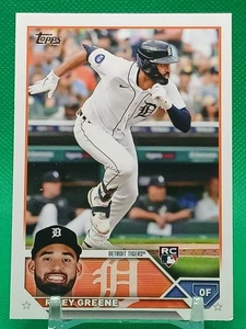 Riley Greene RC Image Variation 2023 Topps #31 Detroit Tigers Rookie SP  - Picture 1 of 9